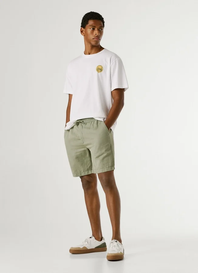 Lässige Leinen-Shorts Lässige Leinen-Shorts