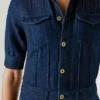 Maxi-Jumpsuit aus Denim in Regular-Fit Maxi-Jumpsuit aus Denim in Regular-Fit
