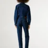 Maxi-Jumpsuit aus Denim in Regular-Fit Maxi-Jumpsuit aus Denim in Regular-Fit