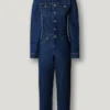 Maxi-Jumpsuit aus Denim in Regular-Fit Maxi-Jumpsuit aus Denim in Regular-Fit