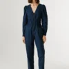 Maxi-Jumpsuit mit V-Ausschnitt Maxi-Jumpsuit mit V-Ausschnitt