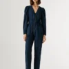 Maxi-Jumpsuit mit V-Ausschnitt Maxi-Jumpsuit mit V-Ausschnitt