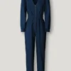 Maxi-Jumpsuit mit V-Ausschnitt Maxi-Jumpsuit mit V-Ausschnitt