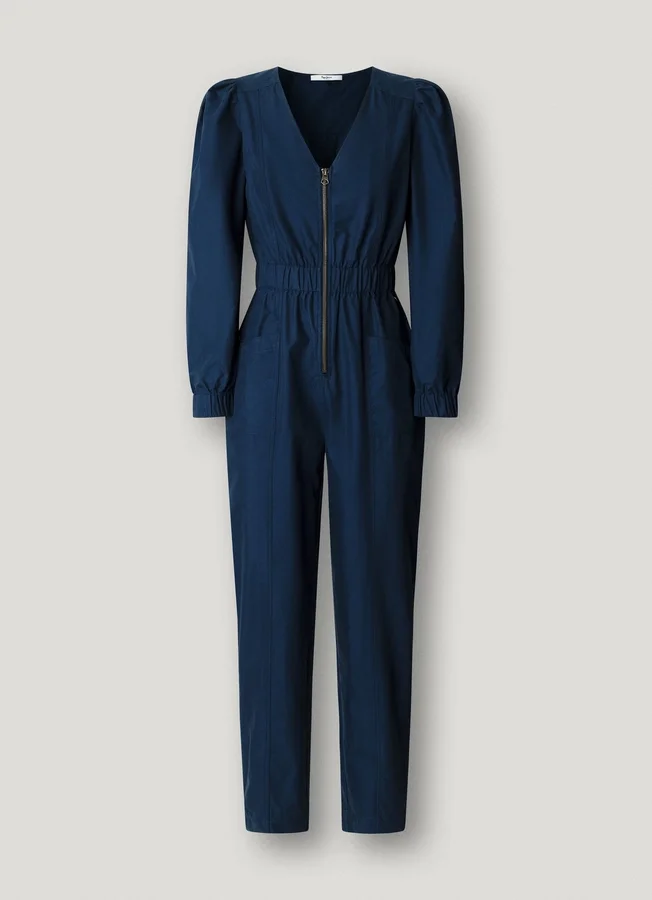 Maxi-Jumpsuit mit V-Ausschnitt Maxi-Jumpsuit mit V-Ausschnitt