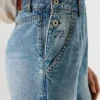 Maxi-Latzhose aus Denim in Regular-Fit Maxi-Latzhose aus Denim in Regular-Fit