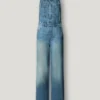 Maxi-Latzhose aus Denim in Regular-Fit Maxi-Latzhose aus Denim in Regular-Fit