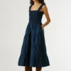 Maxikleid aus Popeline
