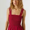 Maxikleid aus Popeline