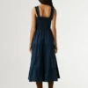 Maxikleid aus Popeline