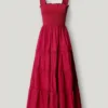 Maxikleid aus Popeline
