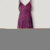Maxikleid mit abstraktem Print