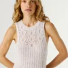 Maxikleid mit Ajour-Details Maxikleid mit Ajour-Details