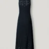 Maxikleid mit Ajour-Details Maxikleid mit Ajour-Details