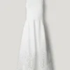 Maxikleid mit Ajour-Details Maxikleid mit Ajour-Details