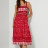 Maxikleid mit Blumenprint
