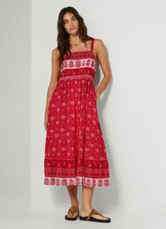 Maxikleid mit Blumenprint