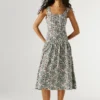 Maxikleid mit Blumenprint