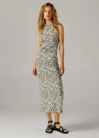 Maxikleid mit Blumenprint