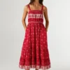 Maxikleid mit Blumenprint
