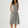 Maxikleid mit Blumenprint