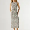 Maxikleid mit Blumenprint
