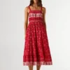Maxikleid mit Blumenprint