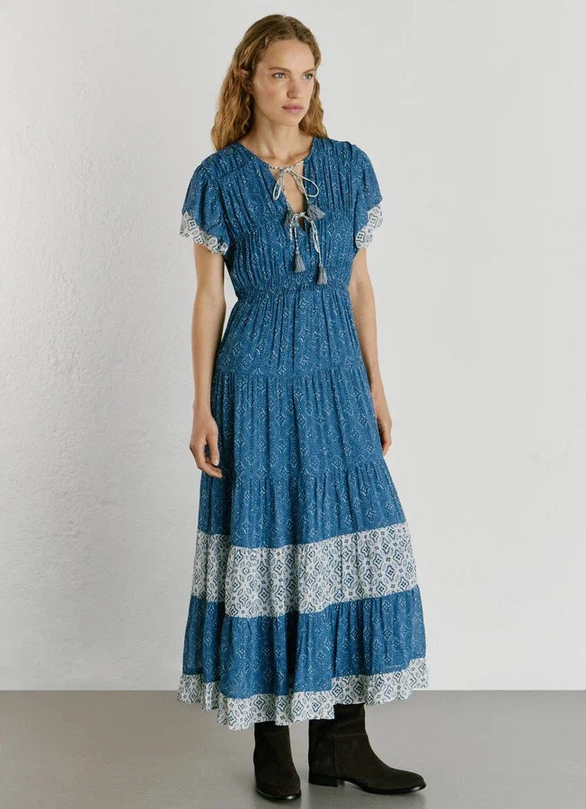 Maxikleid mit Blumenprint Maxikleid mit Blumenprint