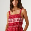 Maxikleid mit Blumenprint
