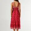 Maxikleid mit Blumenprint