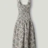 Maxikleid mit Blumenprint