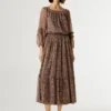 Maxikleid mit Fantasieprint