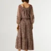 Maxikleid mit Fantasieprint
