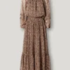 Maxikleid mit Fantasieprint