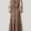 Maxikleid mit Fantasieprint