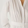 Maxikleid mit langem Hemdkragen Maxikleid mit langem Hemdkragen