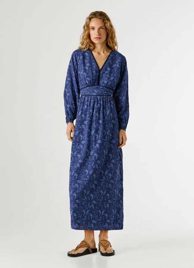 Maxikleid mit Paisley-Print Maxikleid mit Paisley-Print
