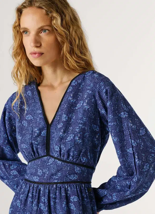 Maxikleid mit Paisley-Print Maxikleid mit Paisley-Print