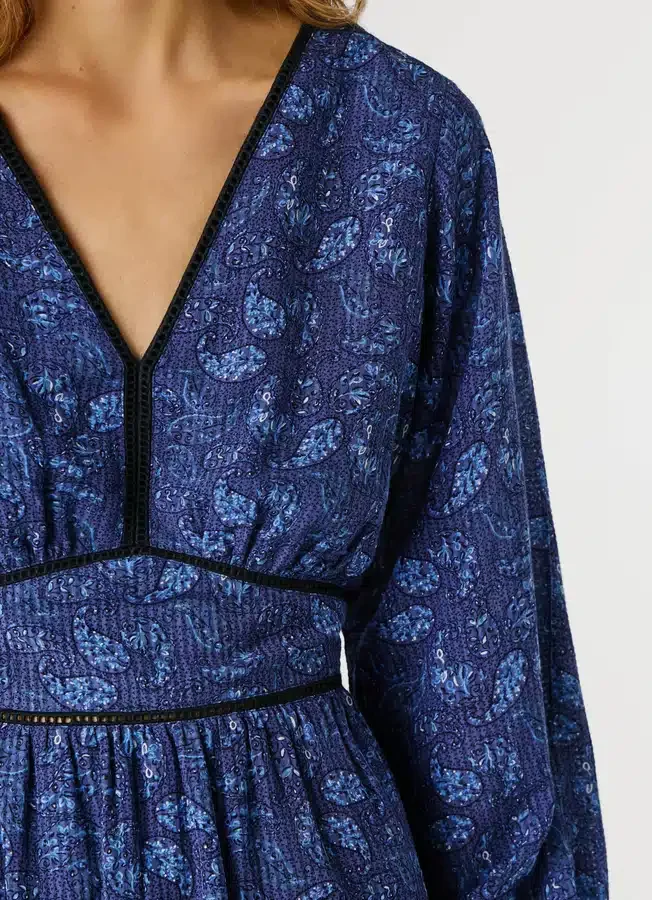 Maxikleid mit Paisley-Print Maxikleid mit Paisley-Print