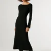 Maxikleid mit Rippstruktur Maxikleid mit Rippstruktur
