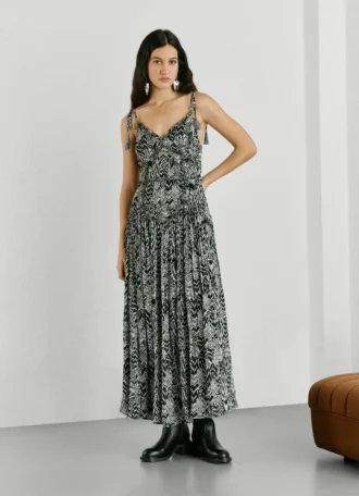 Maxikleid mit Trägern