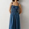 Maxikleid mit Trägern