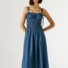 Maxikleid mit Trägern