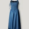 Maxikleid mit Trägern