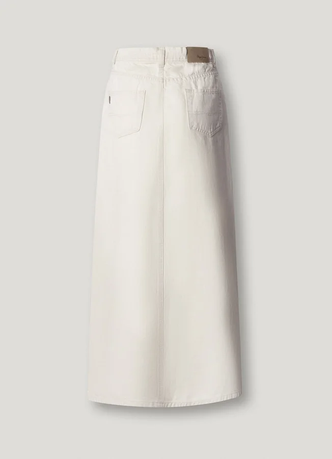Maxirock aus Denim in Regular Fit Maxirock aus Denim in Regular Fit