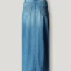 Maxirock aus Denim in Regular Fit Maxirock aus Denim in Regular Fit