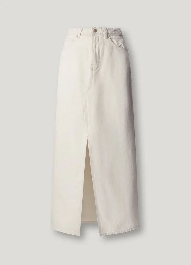 Maxirock aus Denim in Regular Fit Maxirock aus Denim in Regular Fit