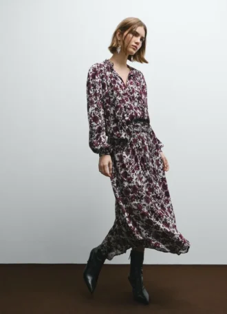Maxirock mit Blumenprint