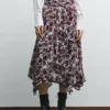 Maxirock mit Blumenprint Maxirock mit Blumenprint