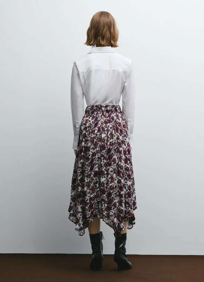 Maxirock mit Blumenprint Maxirock mit Blumenprint
