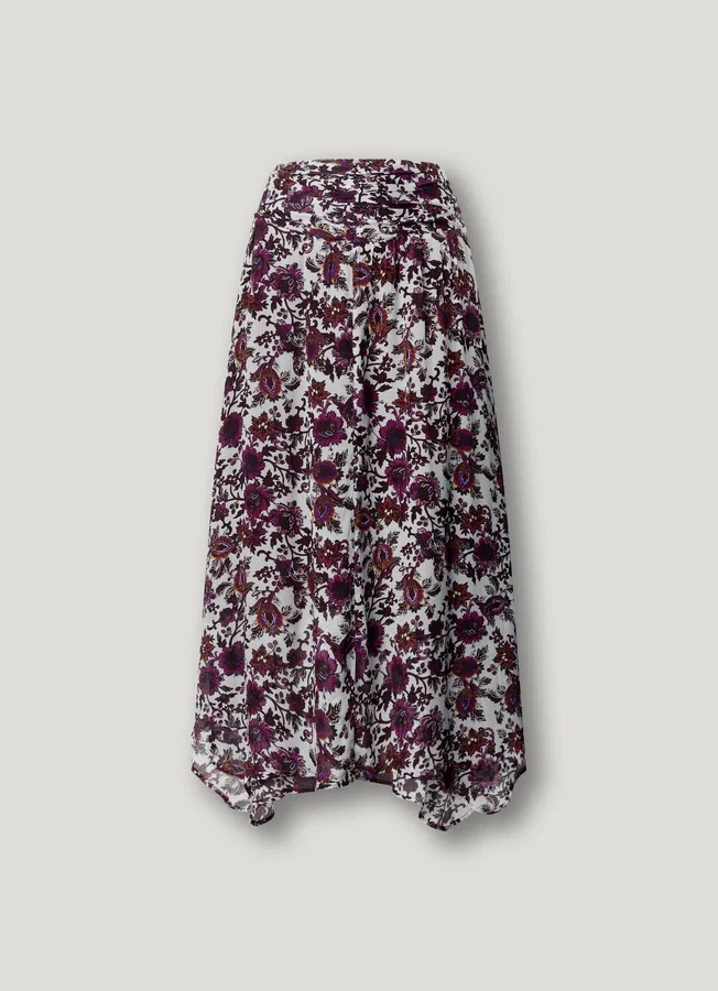 Maxirock mit Blumenprint Maxirock mit Blumenprint